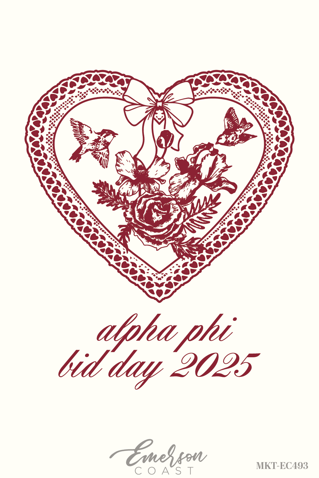 Alpha Phi Wedding Bid Day Tank