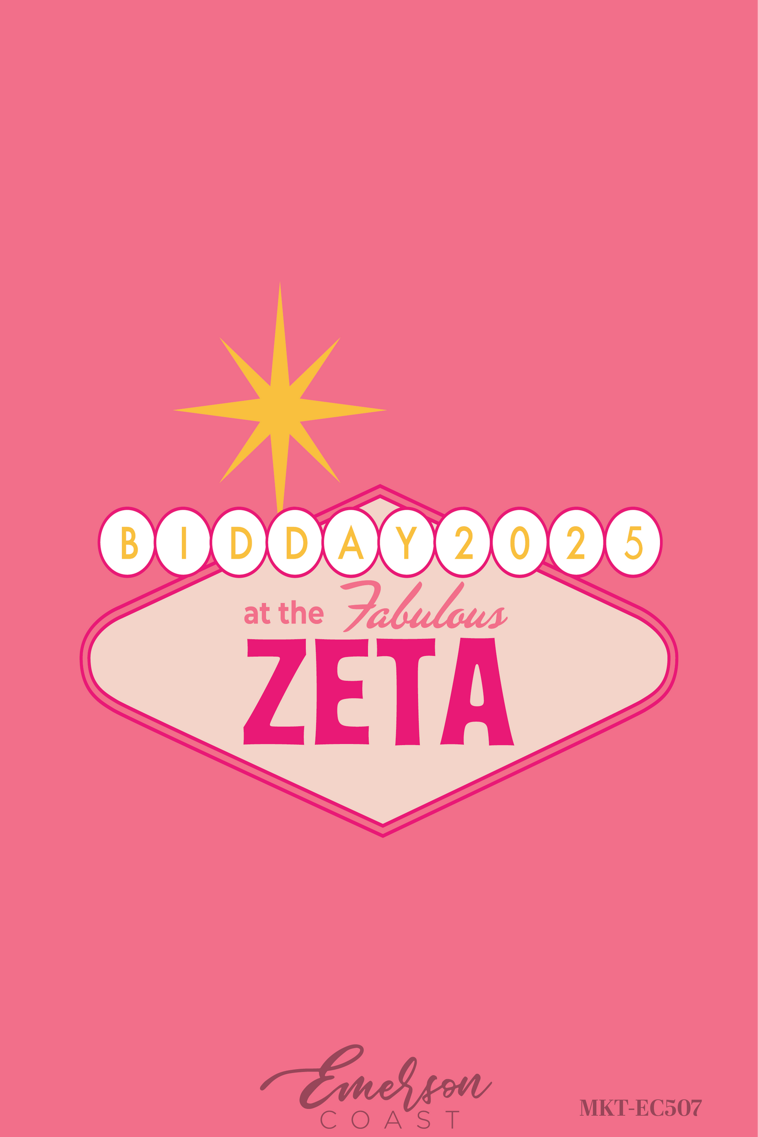 Zeta Tau Alpha Welcome To The Fabulous ZTA Bid Day Tee