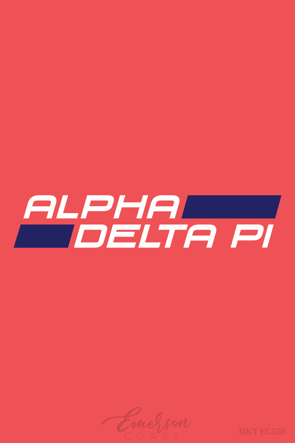 Alpha Delta Pi Race Home Bid Day T-Shirt