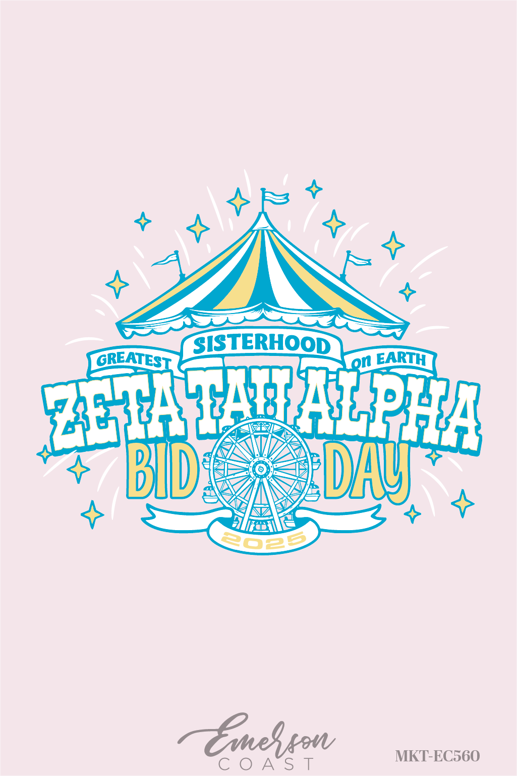 Zeta Tau Alpha Greatest Sisterhood Bid Day Tank