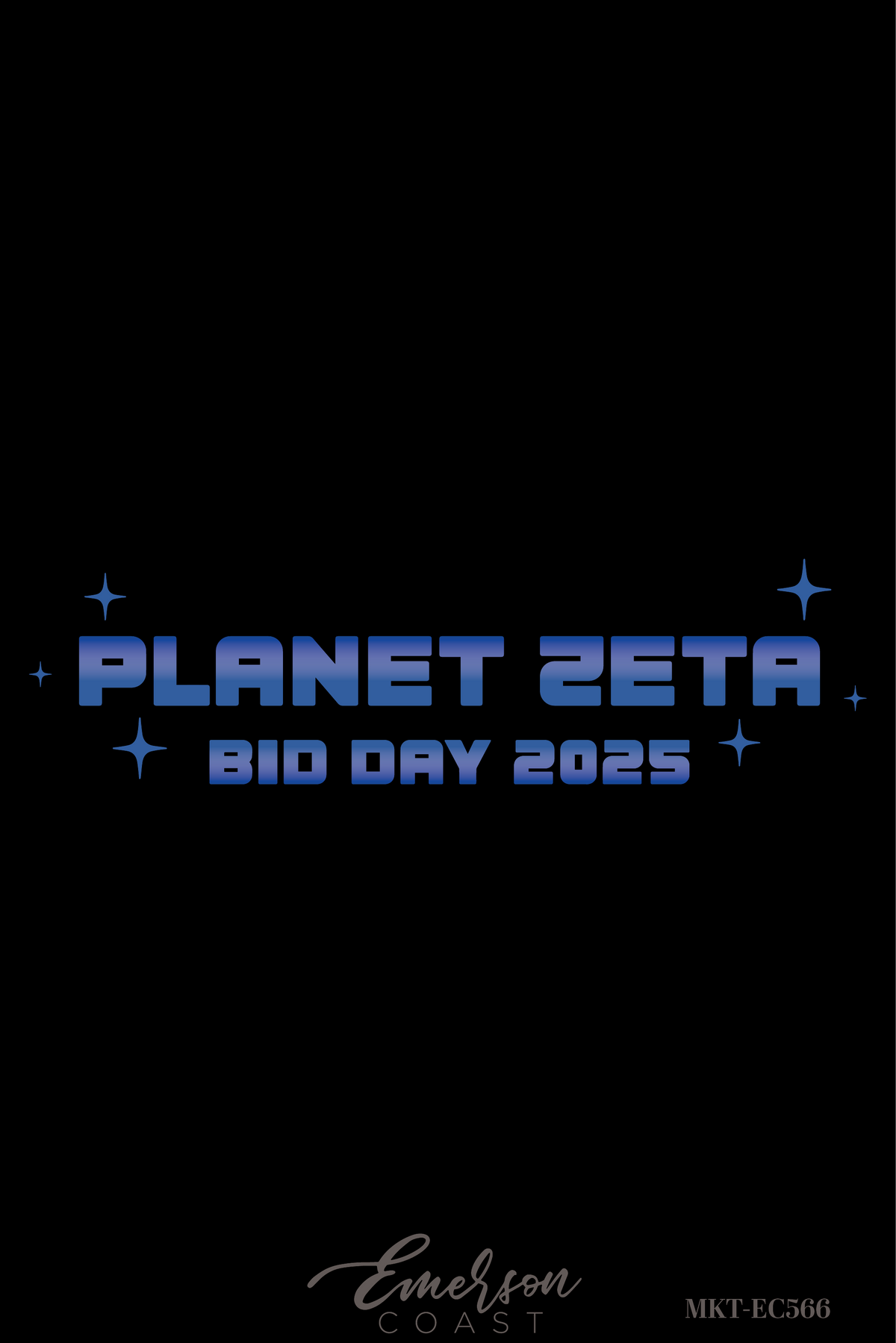 Zeta Tau Alpha Planet Zeta Bid Day T-Shirt
