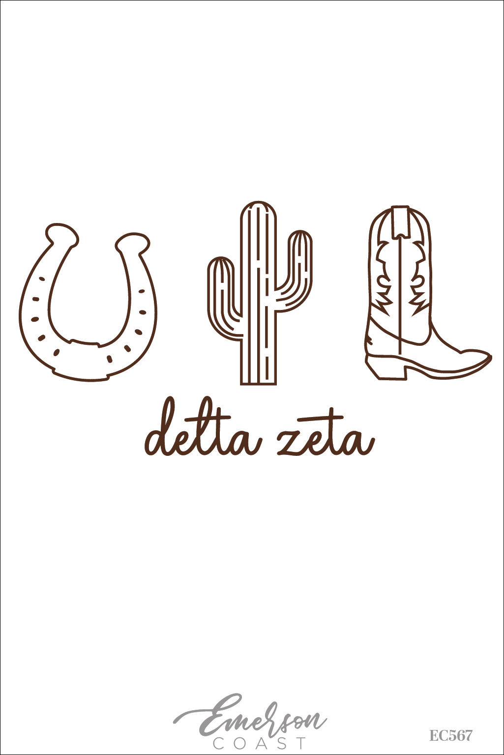 Delta Zeta Western Bid Day Tank
