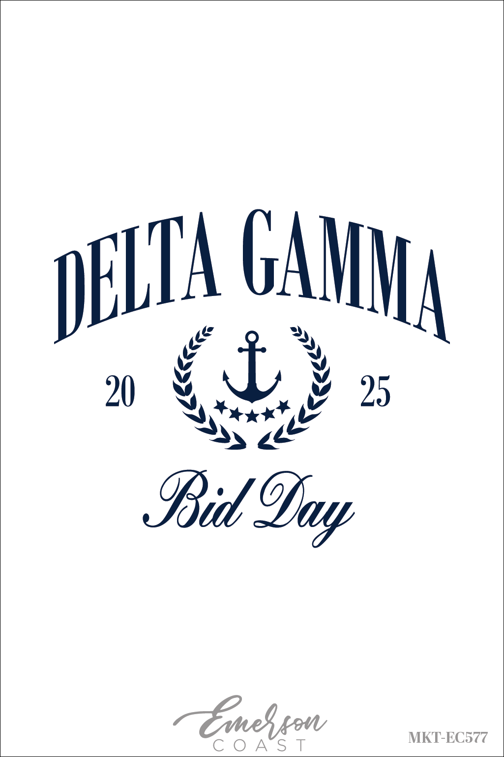 Delta Gamma Anchors Home Bid Day Tank