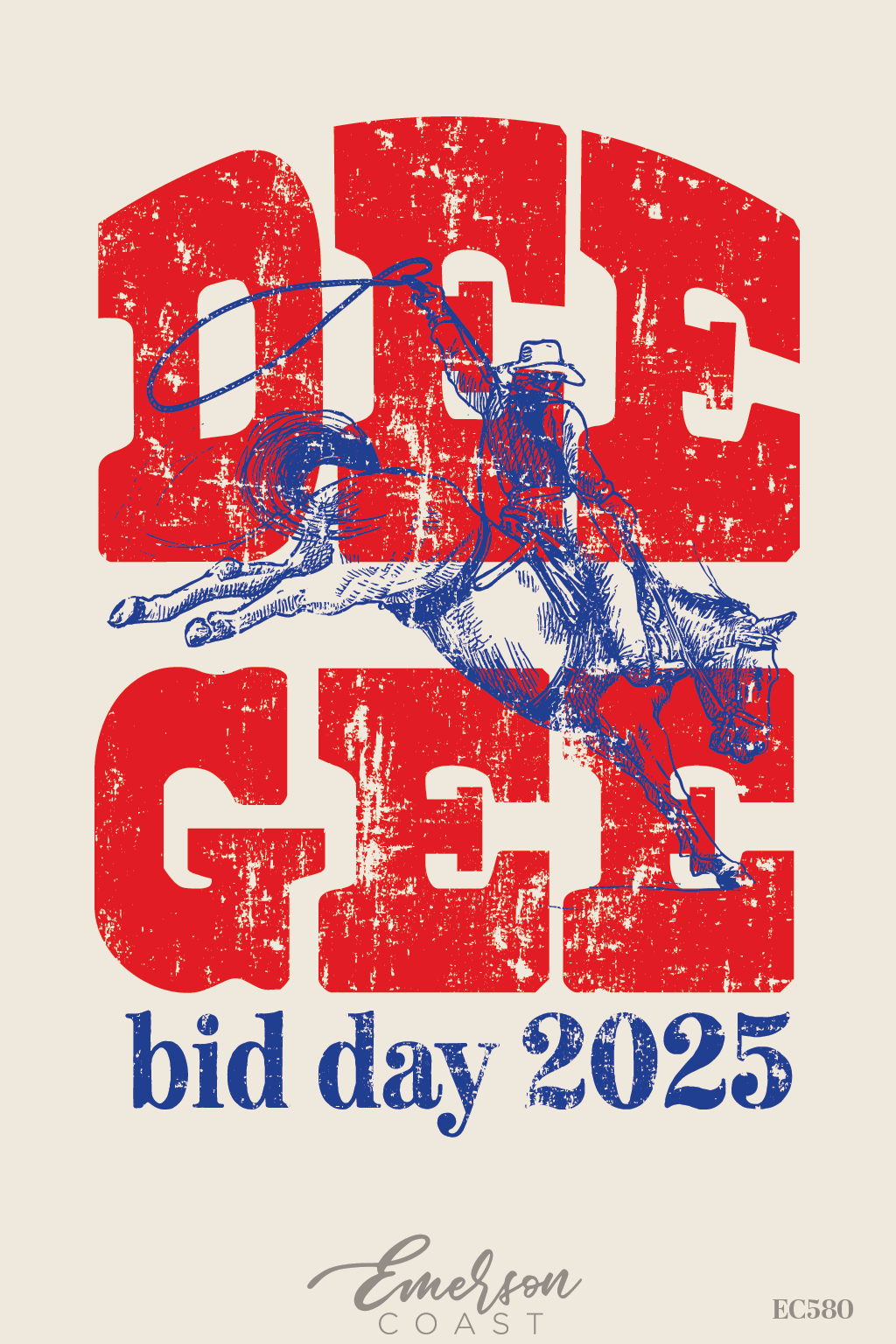 Delta Gamma YeeHaw Bid Day Tee