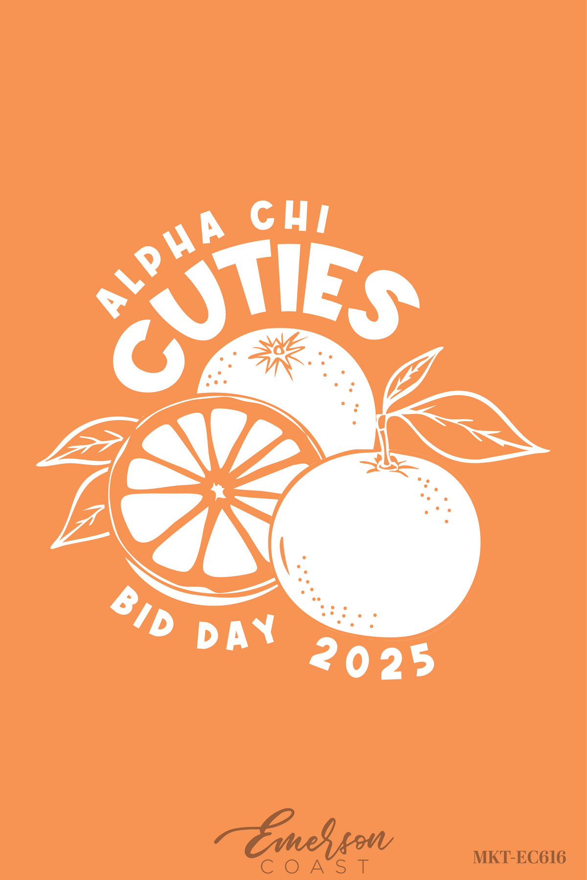 Alpha Chi Omega Cuties Bid Day Tank