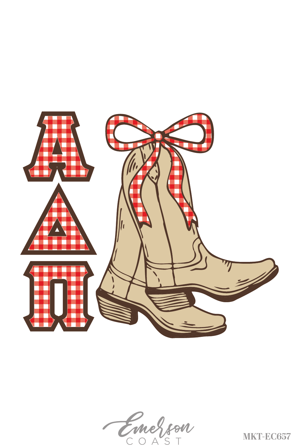 Alpha Delta Pi Cowgirl Picnic Bid Day Tank