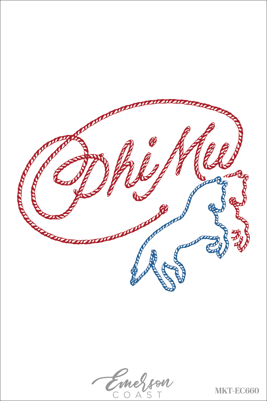 Phi Mu Western Bid Day T-Shirt