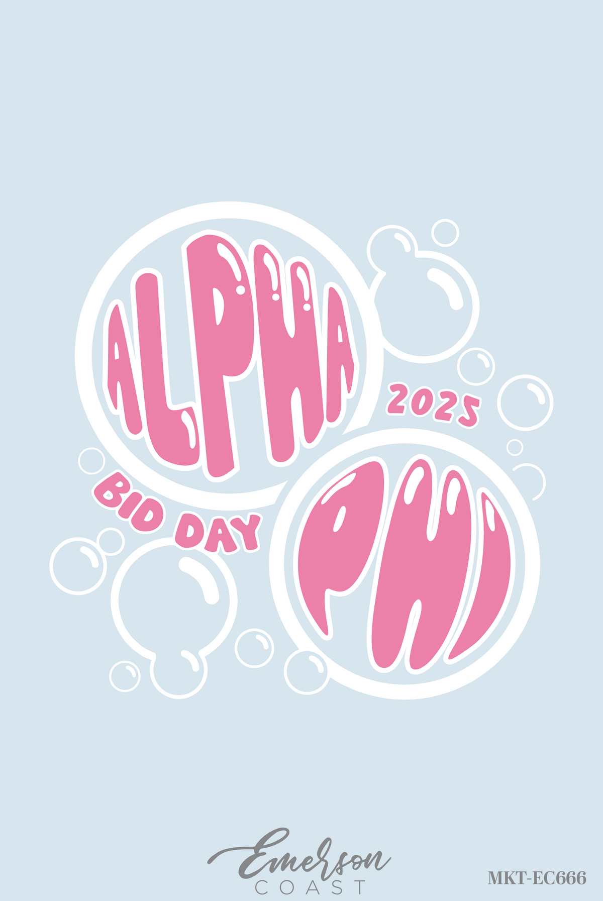 Alpha Phi So Fresh So Clean Bid Day T-Shirt
