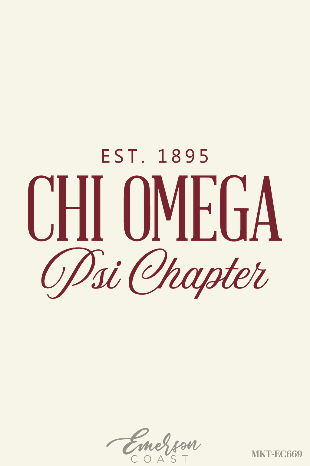 Chi Omega Recruitment Script Tee
