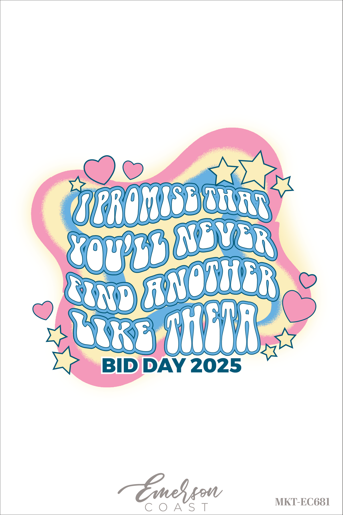 Kappa Alpha Theta You'll Never Find Another Bid Day T-Shirt