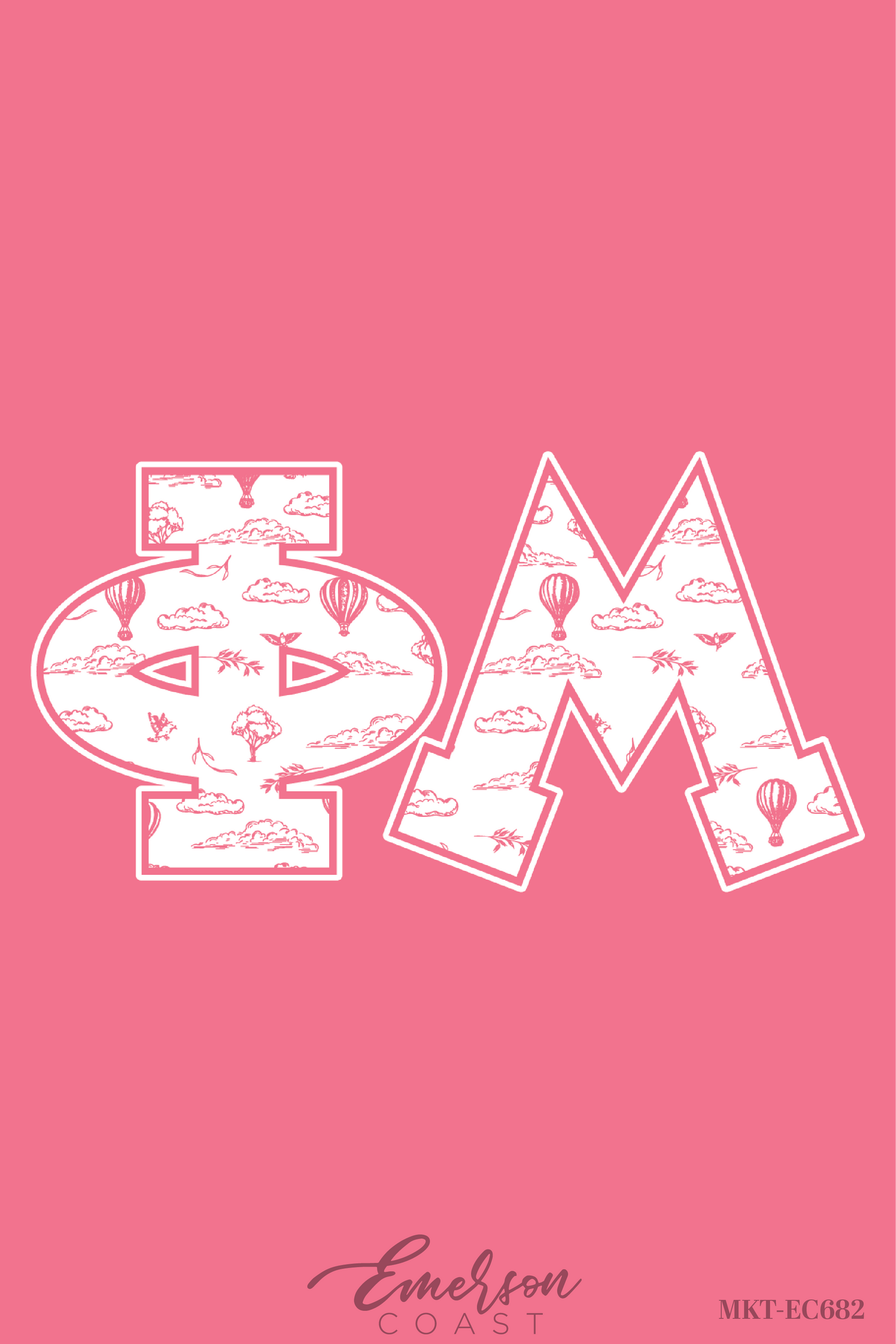 Phi Mu On Cloud Nine Bid Day Tank