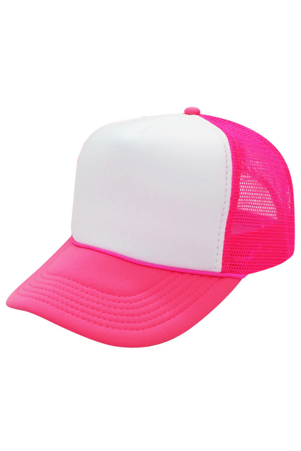 Neon Pink/White