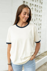 Natural/Midnight Navy