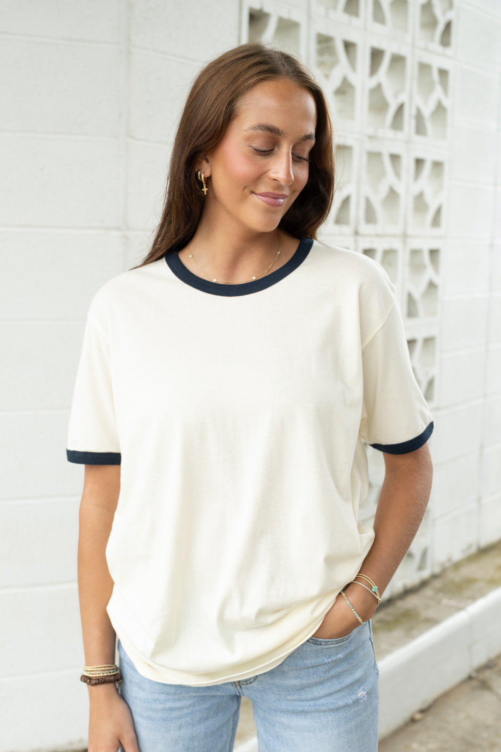 Natural/Midnight Navy