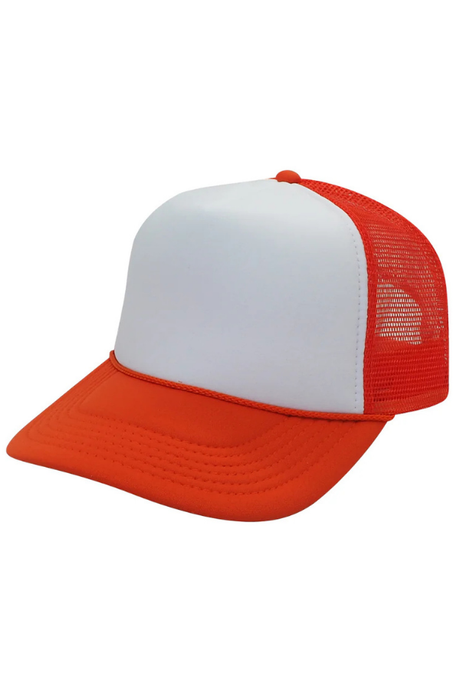 Orange/White