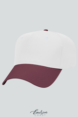 Maroon/White
