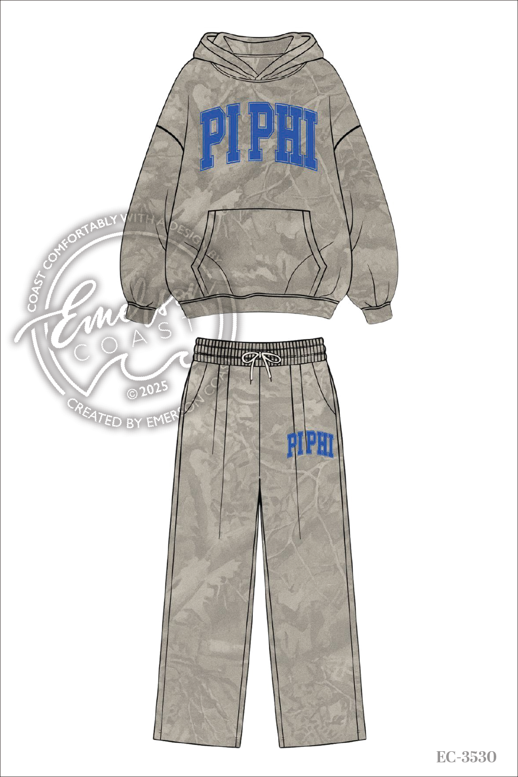 Pi Beta Phi Camo Matching Set