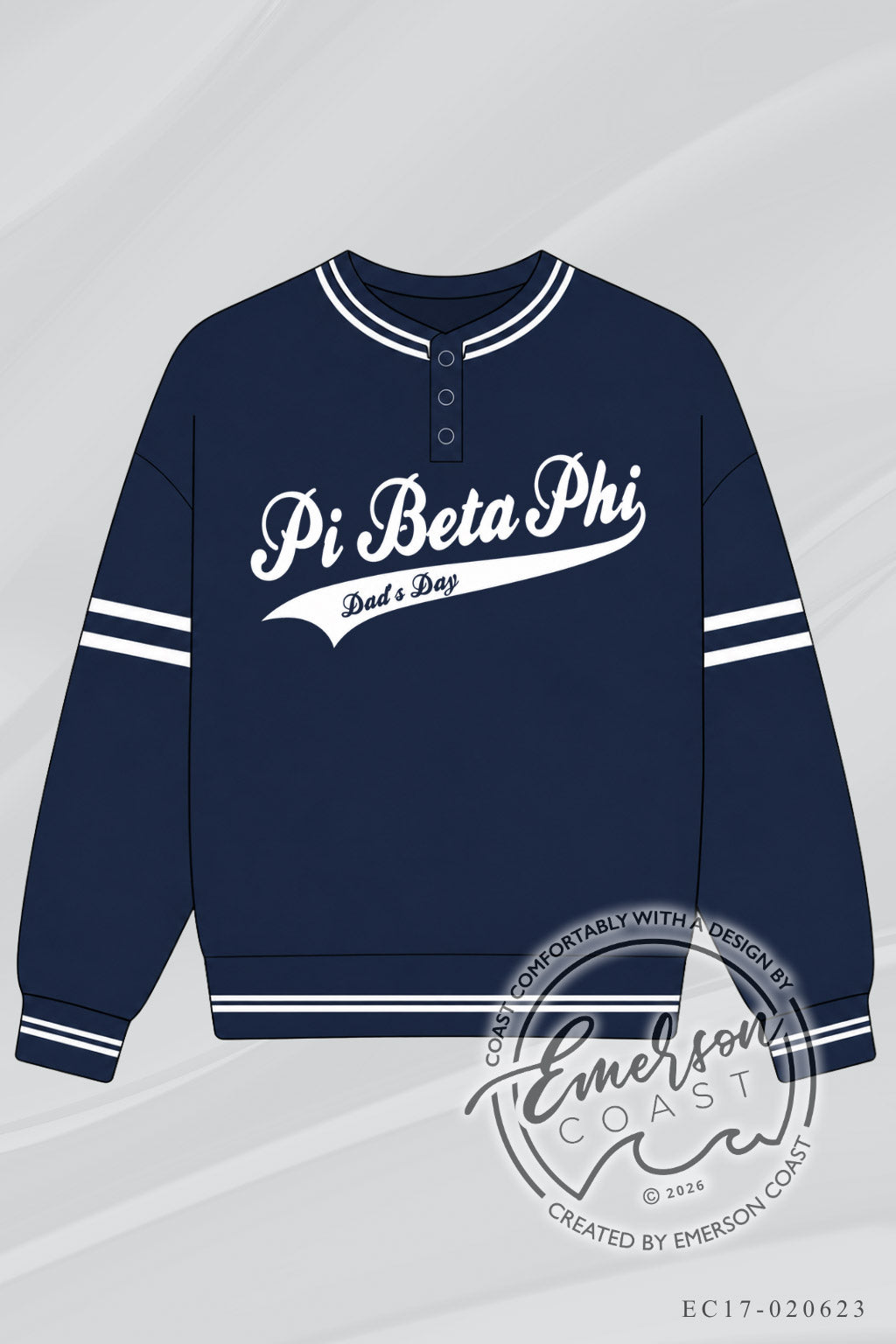 Pi Beta Phi Navy Dads Day Collegiate Henley