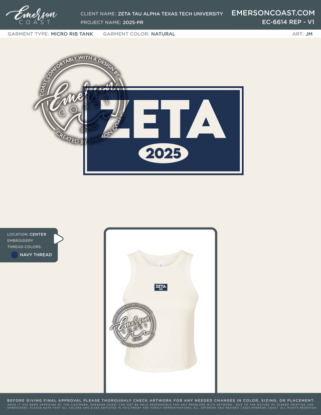 EC-6614 REP Zeta Tau Alpha Texas Tech University 2025-PR
