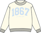 Pi Beta Phi Vintage Varsity Mockneck