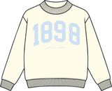 Zeta Vintage Varsity Mockneck