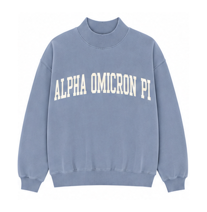 AOII Mockneck