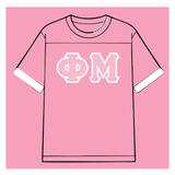 Phi Mu Letter Jersey