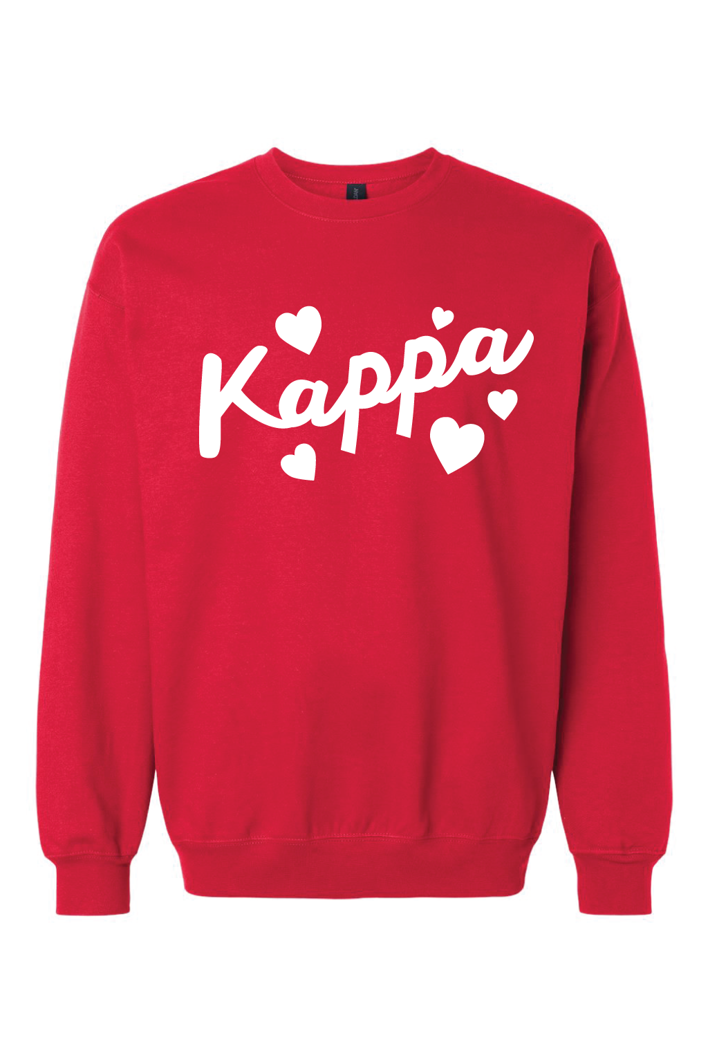 Kappa Red Hearts Crewneck