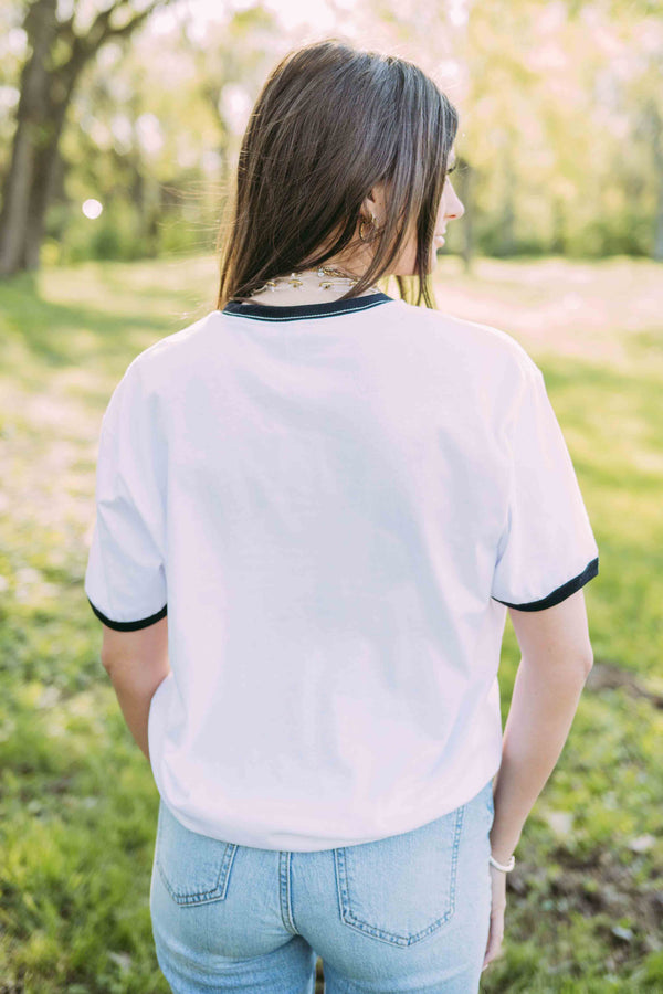Startee Short Sleeve Ringer Tee - Emerson Coast
