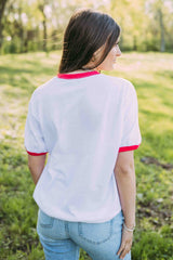 Startee Short Sleeve Ringer Tee