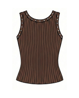 Emerson Coast Studded Ribbed Tank