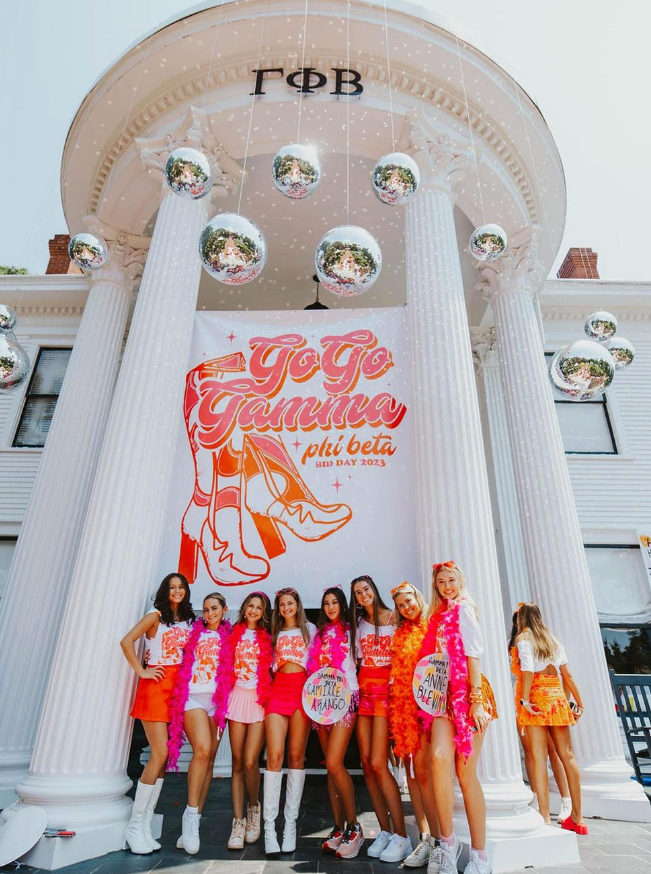 Sorority Bid Day Banner