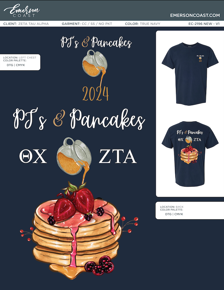 EC-2196 NEW Zeta Tau Alpha Longwood University Philanthropy 2024-PHIL