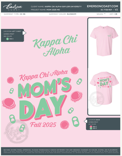 EC-7138 REP Kappa Chi Alpha Baylor University Mom 2025-MD