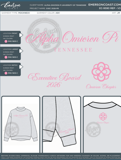 EC-9590 REP Alpha Omicron Pi University of Tennessee Exec 2026-PR
