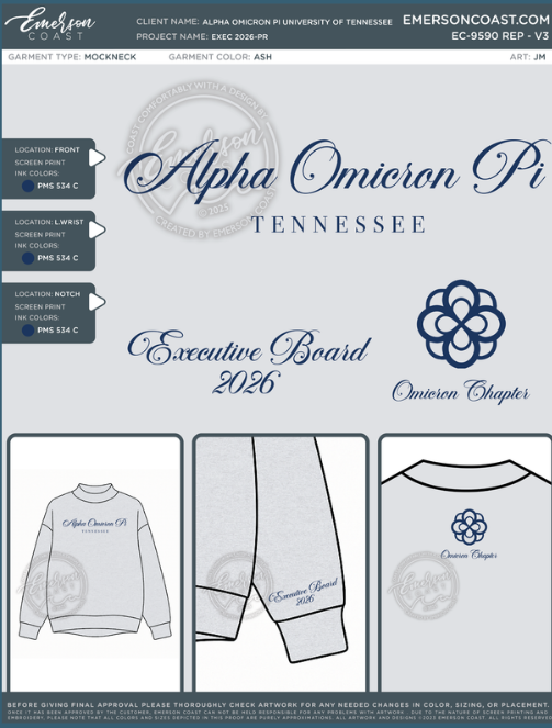 EC-9590 REP Alpha Omicron Pi University of Tennessee Exec 2026-PR
