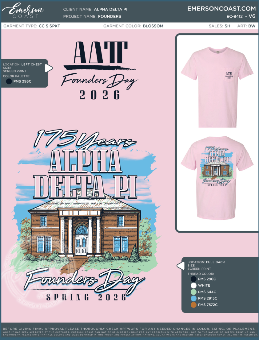 EC-8412 REP Alpha Delta Pi The University of Tennessee Martin Founders Day 2025-FD
