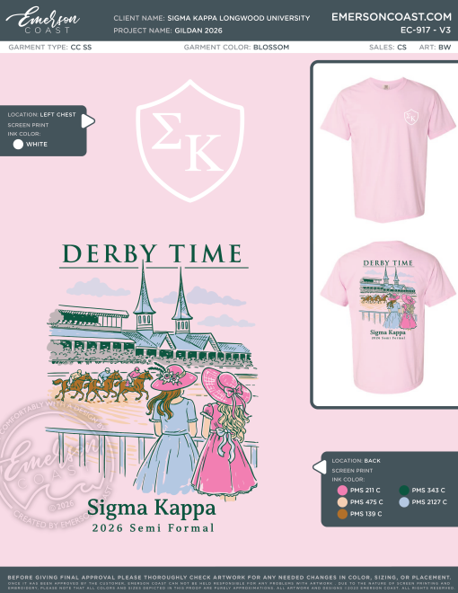 EC-917 REP Sigma Kappa Longwood University Gildan 2026-DF