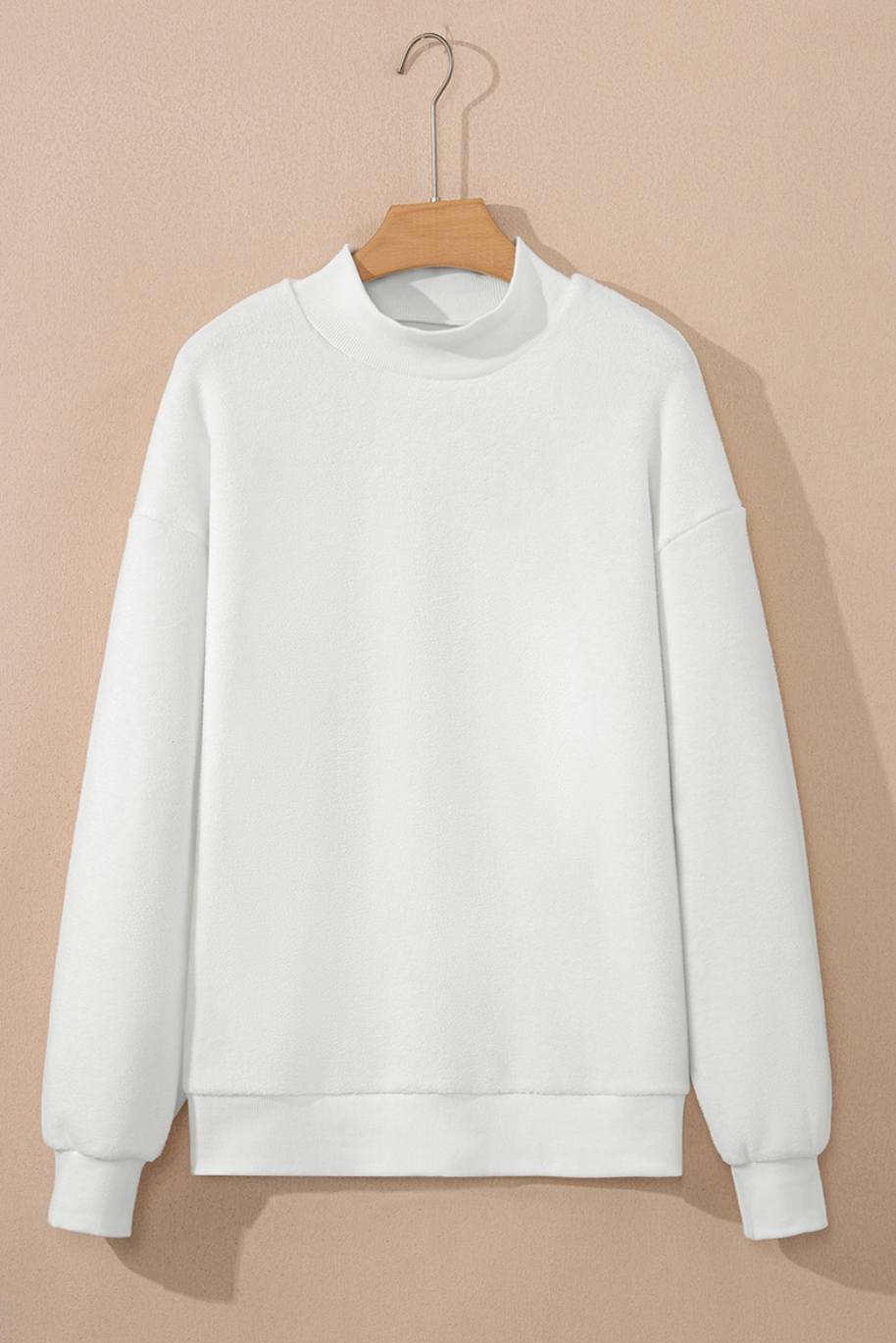 Emerson Coast White Reversible Mockneck