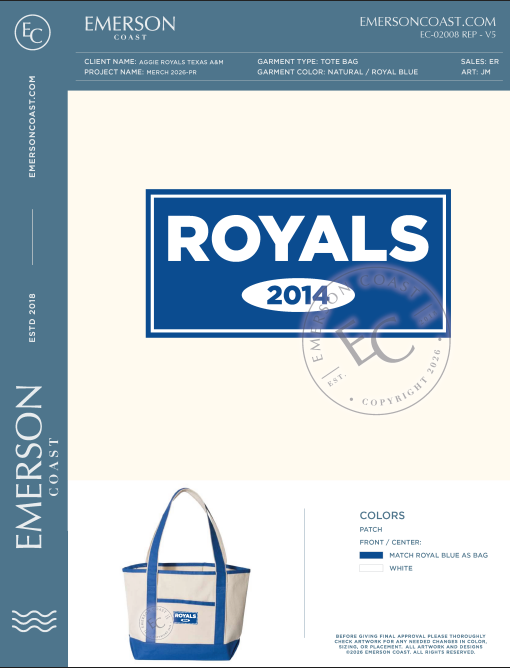 EC-02008 REP Aggie Royals Texas A&M Merch 2026-PR