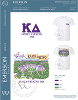 EC-02482 NEW Kappa Delta East Carolina University Parents Weekend 2026-FW