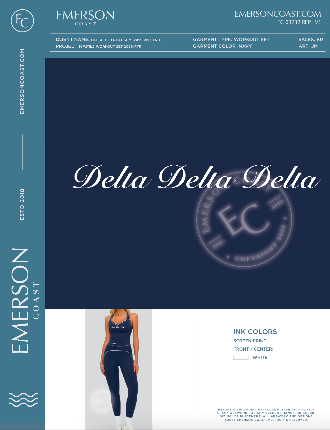 EC-03232 REP Delta Delta Delta Mississippi State Workout Set 2026-RTR