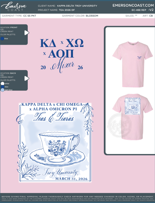 EC-488 REP Kappa Delta Troy University Tea 2026 DF