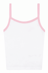 Bubblegum Pink and White