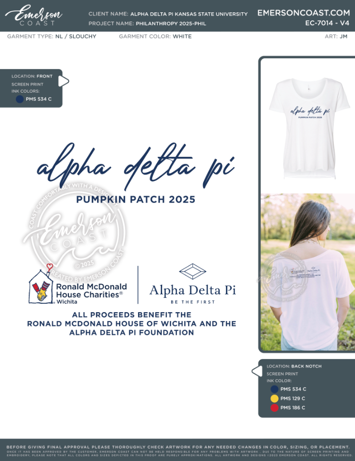 EC-7014 Alpha Delta Pi Kansas State University Philanthropy 2025-PHIL