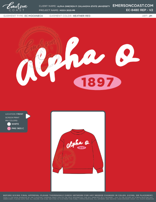 EC-8480 REP Alpha Omicron Pi Oklahoma State University Mock 2025-PR