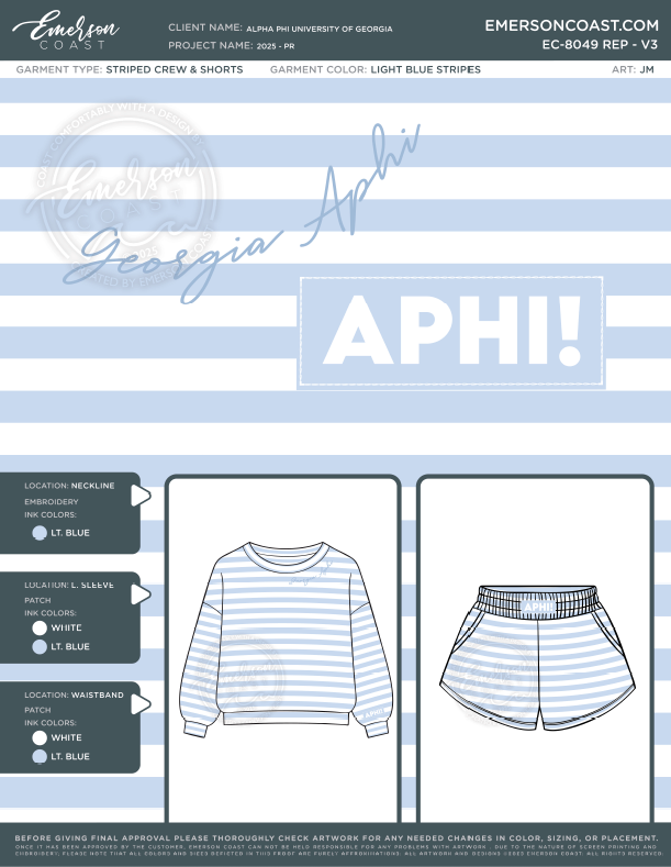 EC-8049 REP Alpha Phi University of Georgia 2025 - PR