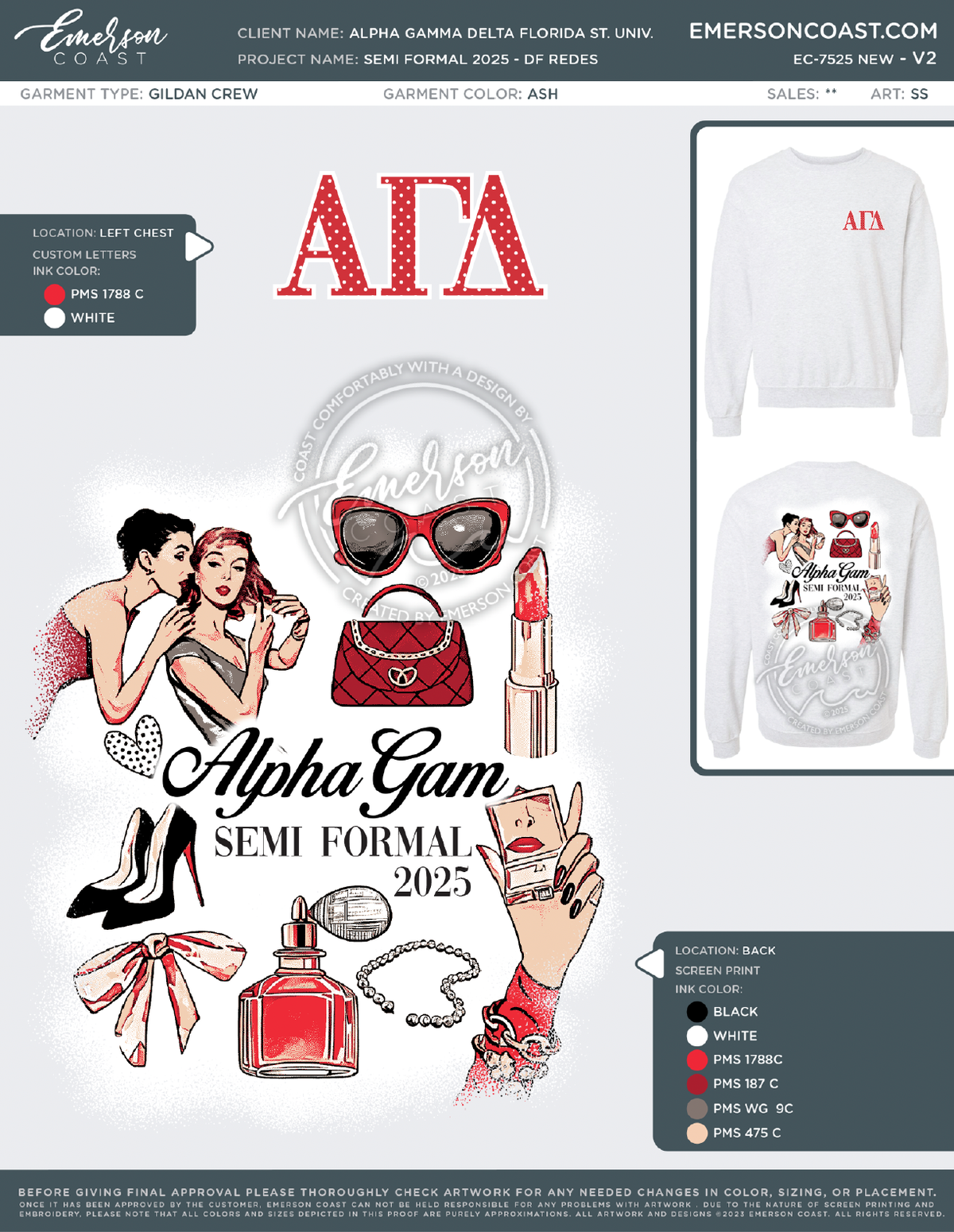 EC-7525 NEW Alpha Gamma Delta Florida State University 2025 - DF REDES