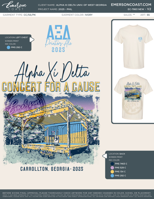 EC-7863 NEW Alpha Xi Delta University of West Georgia 2025 - PHIL