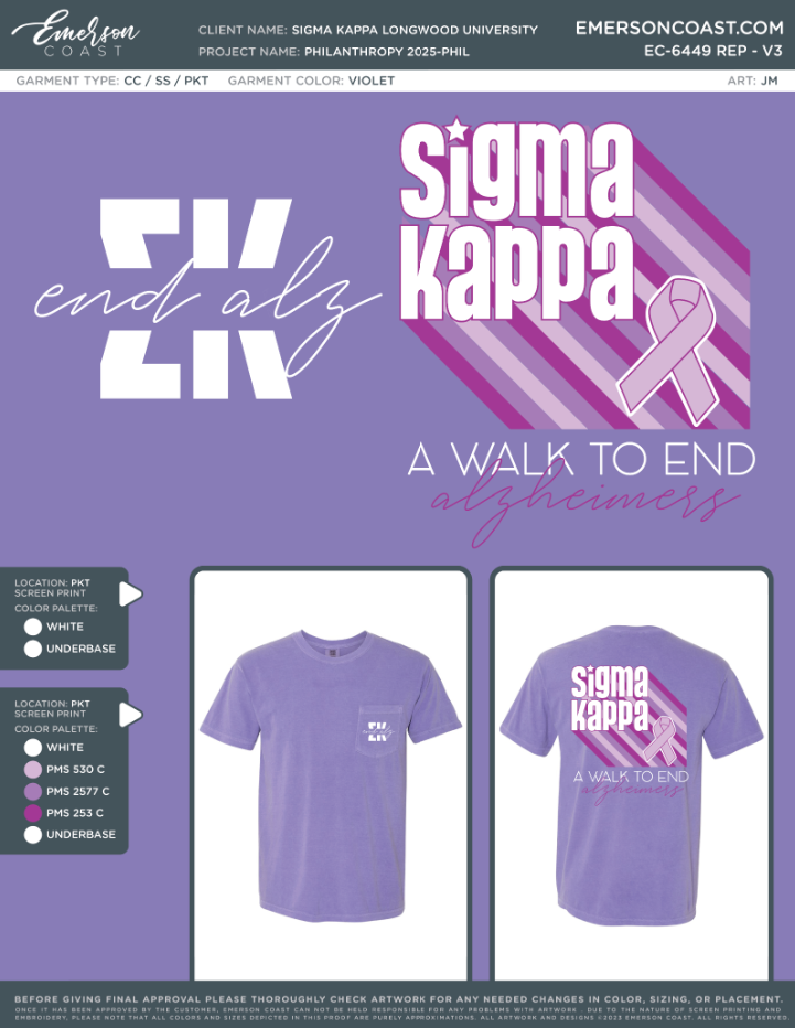 EC-6449 REP Sigma Kappa Longwood University Philanthropy 2025-PHIL